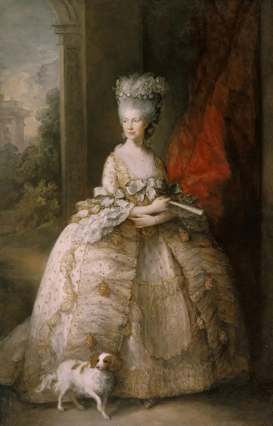 Queen Charlotte (1744-1818) - Thomas Gainsborough
