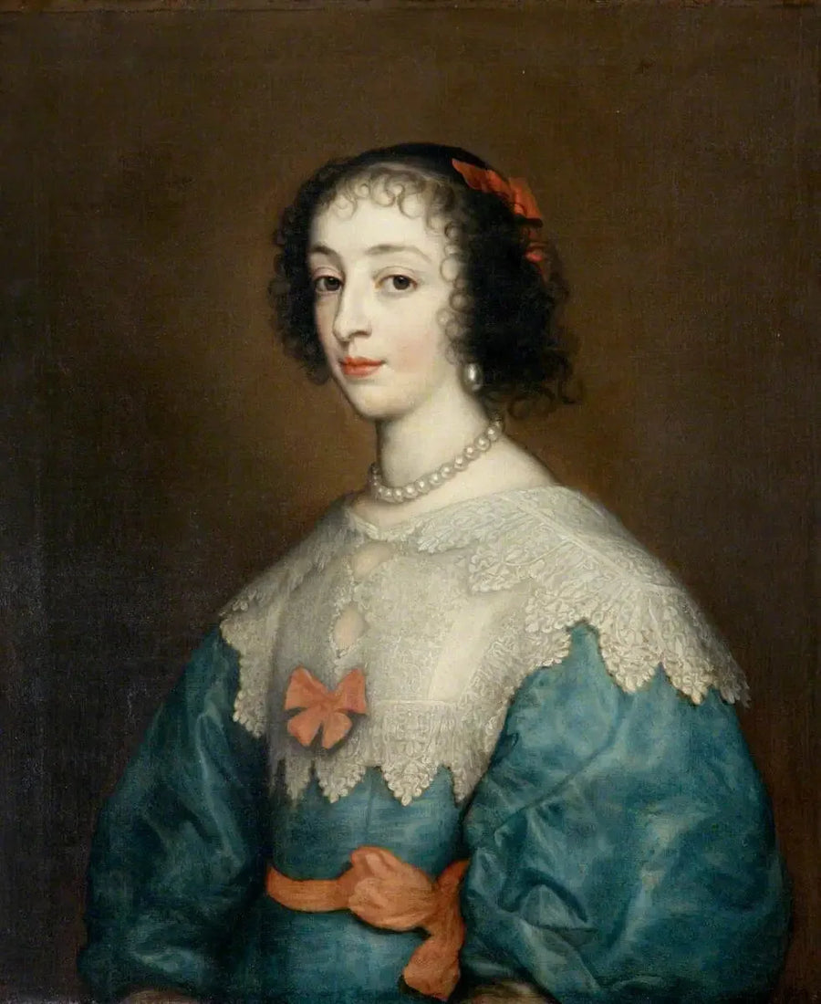 Queen Henriette Marie (1609–1669) - Antoine van Dyck