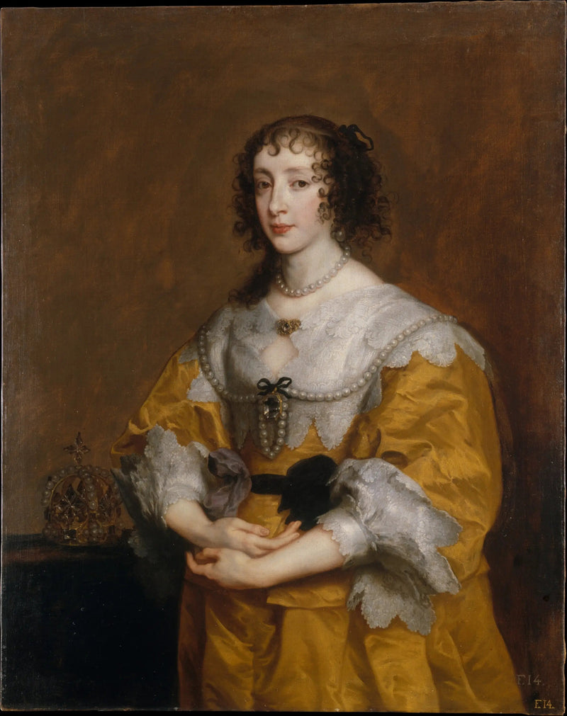Queen Henriette Marie - Antoine van Dyck