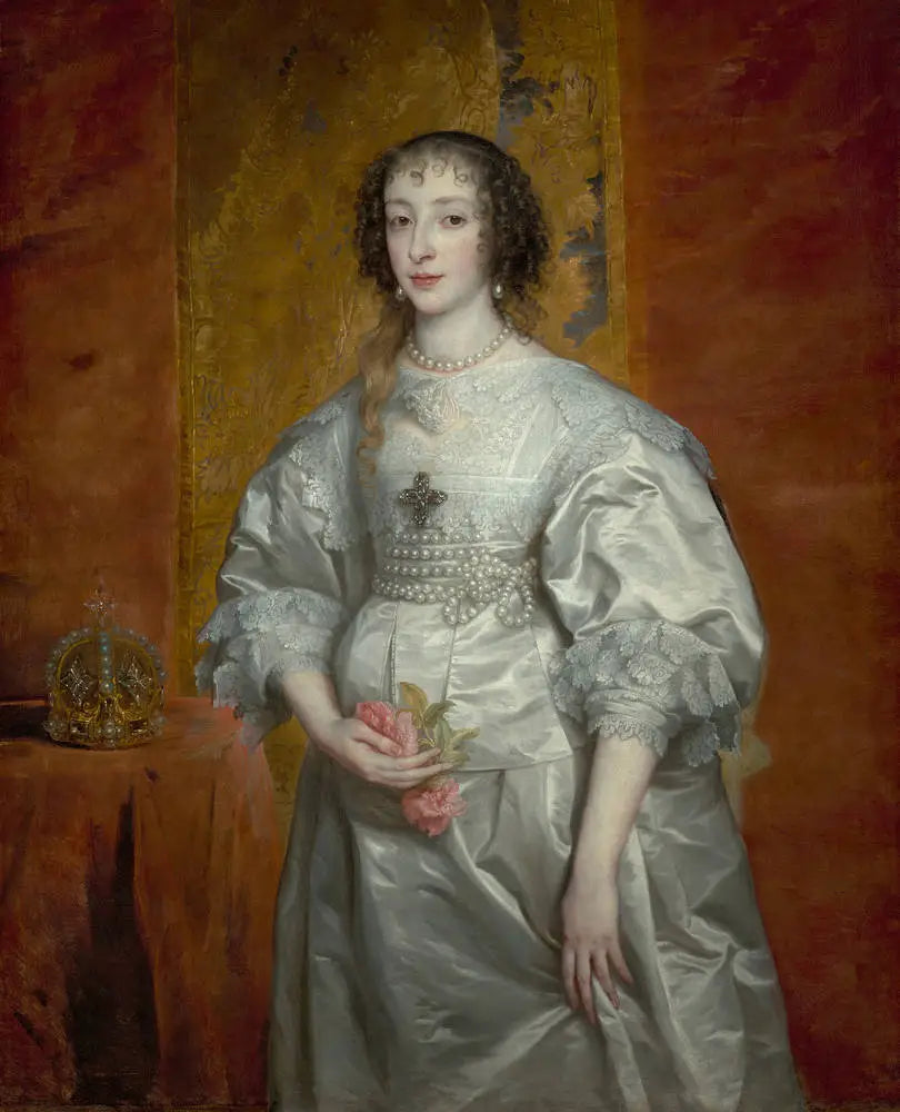 Queen Henriette Marie - Antoine van Dyck