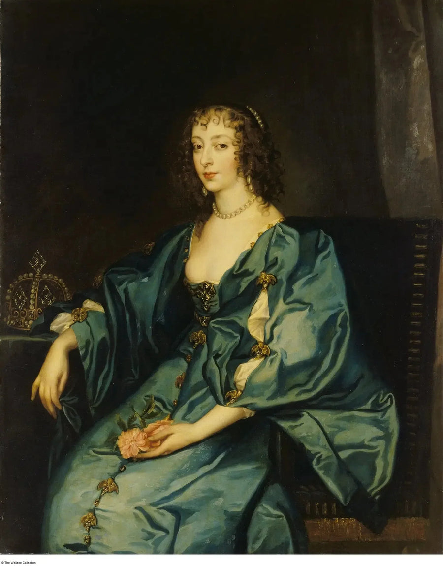 Queen Henriette Marie - Antoine van Dyck