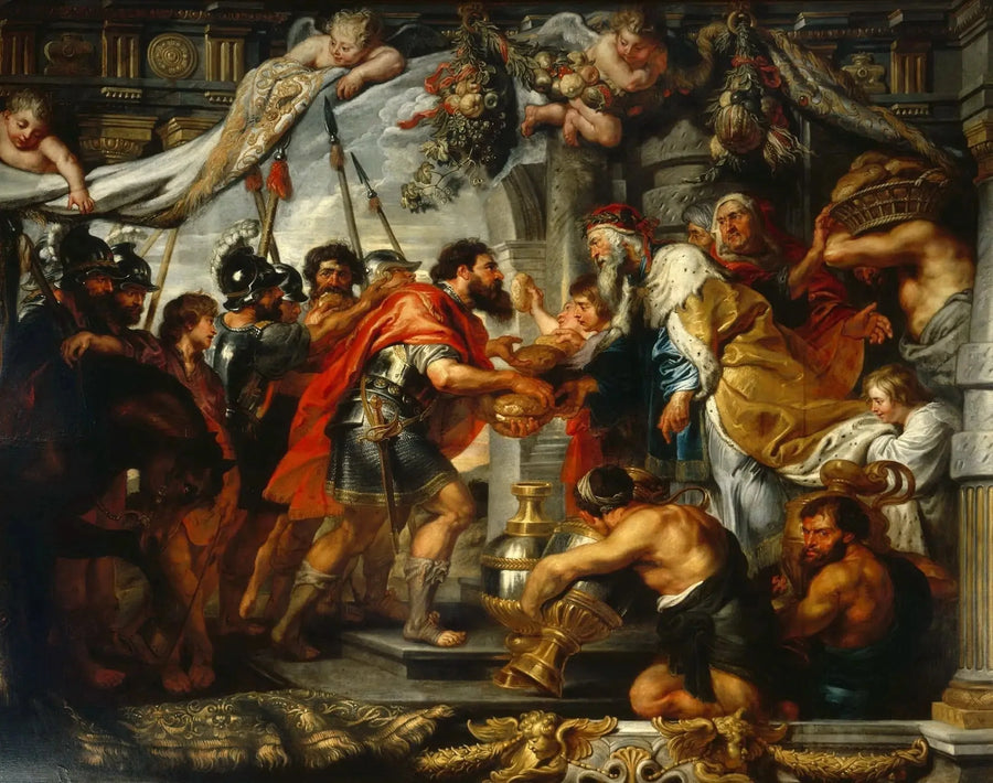 The Meeting of Abraham and Melchizedek - Peter Paul Rubens