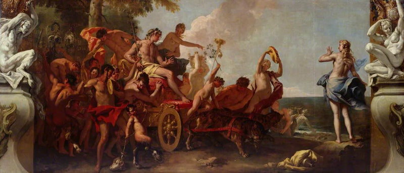 The Rencontre of Bacchus and Ariadne - Sebastiano Ricci