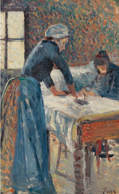The Ironer - Maximilien Luce