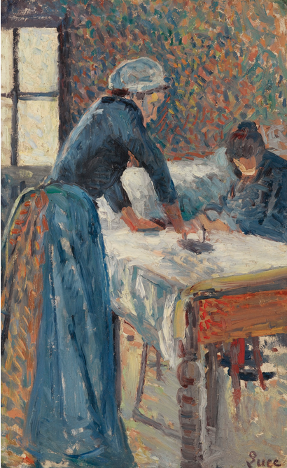 The Ironer - Maximilien Luce
