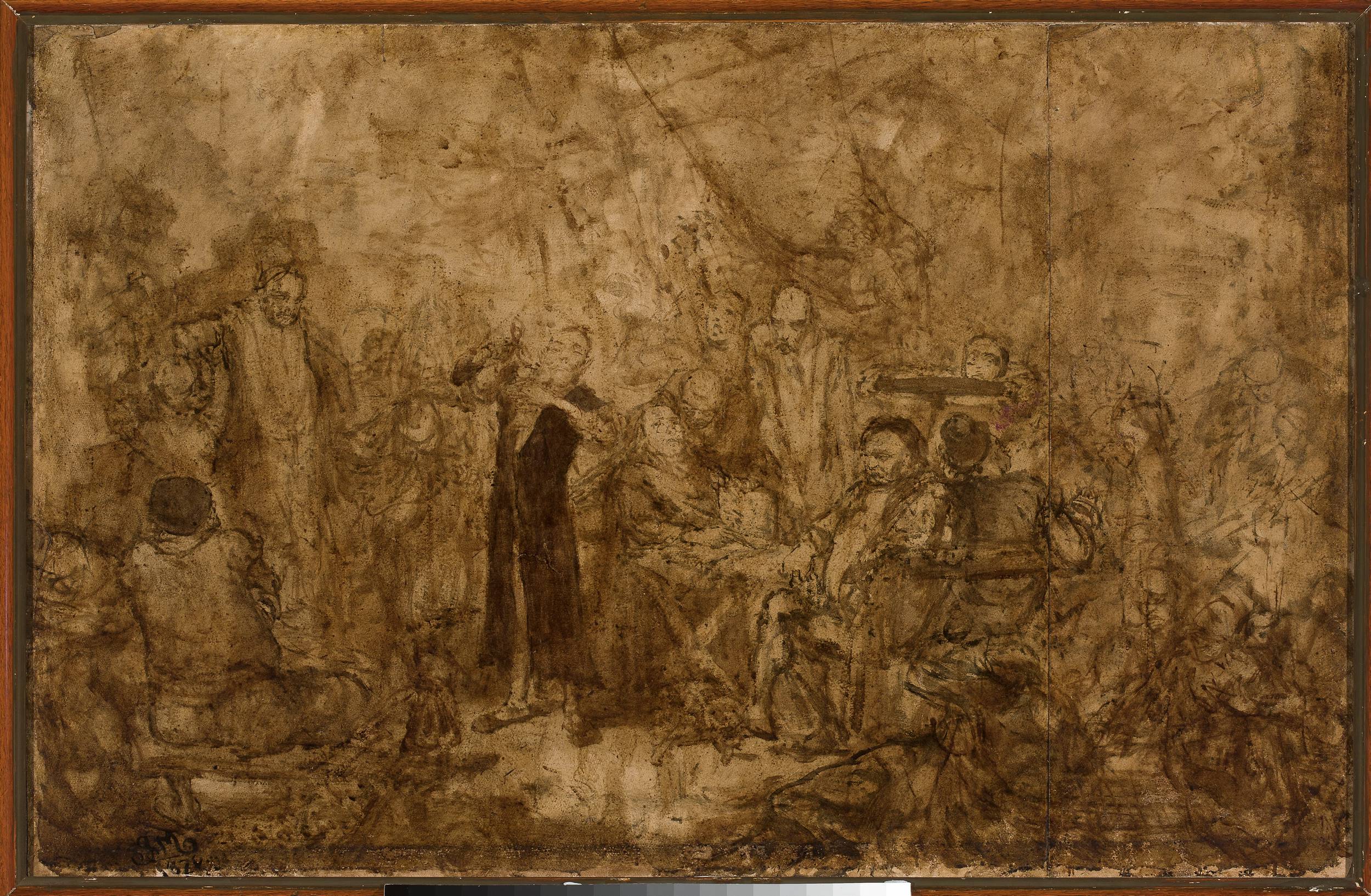 The Republic of Babin, sketch - Jan Matejko