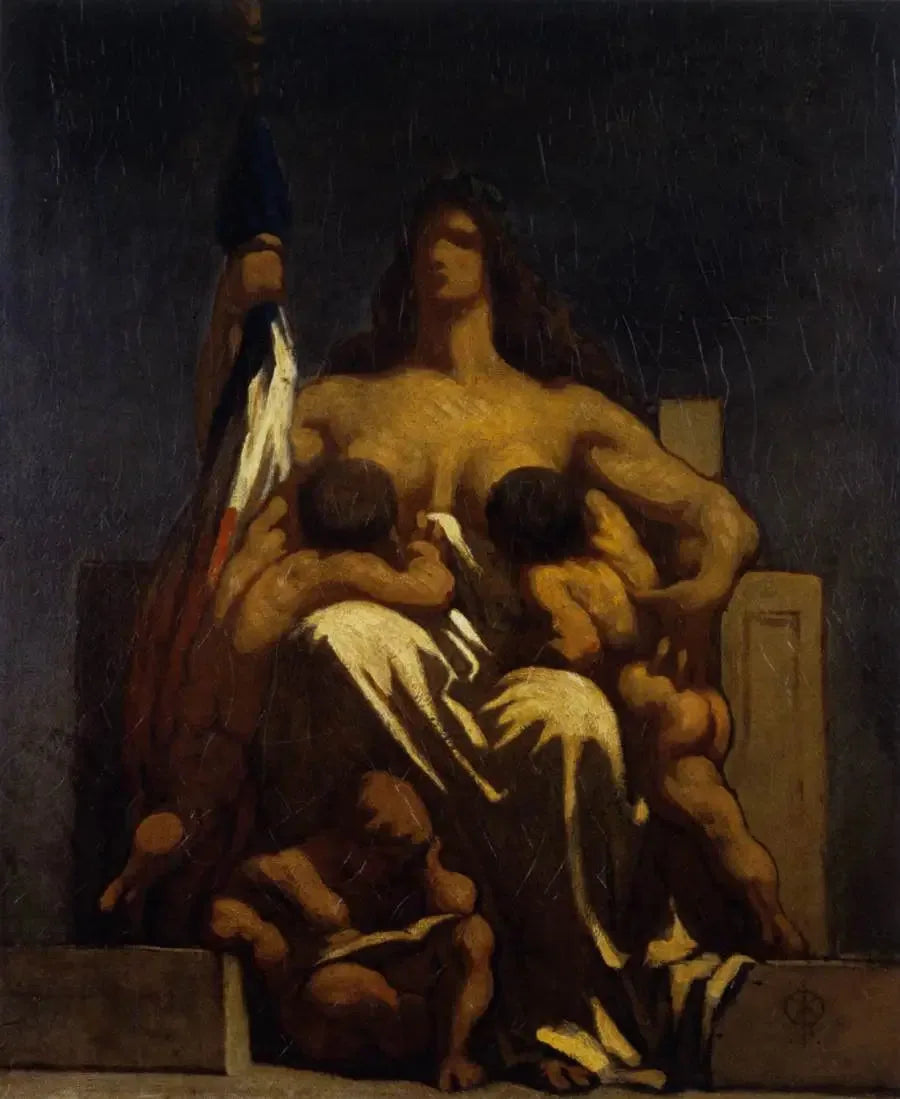 The Republic - Honoré Daumier