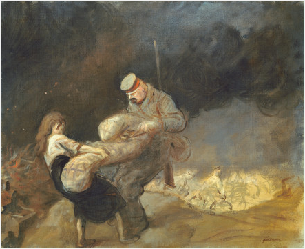 The requisition - Jean-Louis Forain