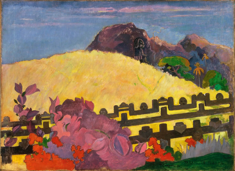 There lies the temple - Paul Gauguin
