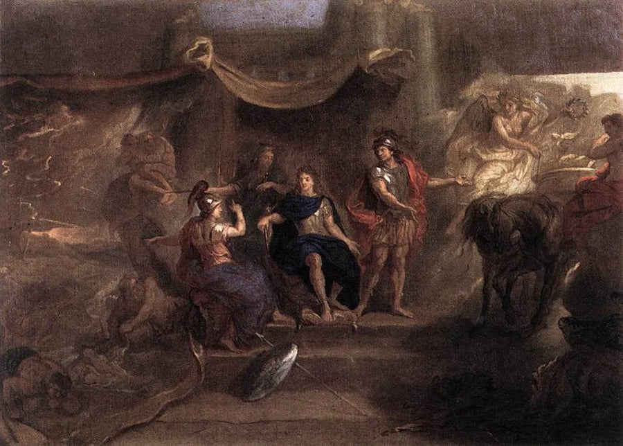 La résolution prise de faire la guerre aux Hollandais (1671) - Charles Le Brun