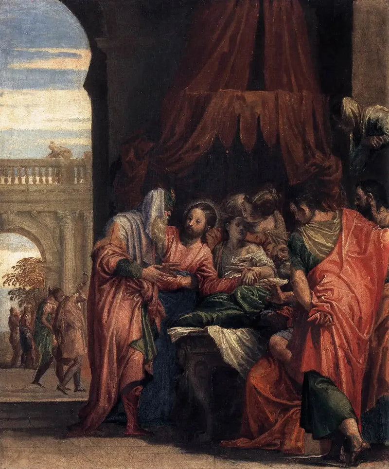The Resurrection of Jair's Daughter - Paul Véronèse