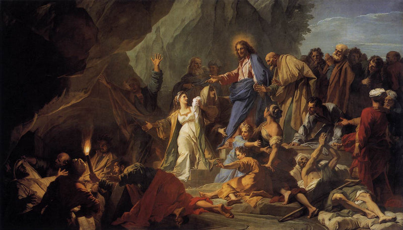 The Resurrection of Lazarus - Jean-Baptiste Jouvenet
