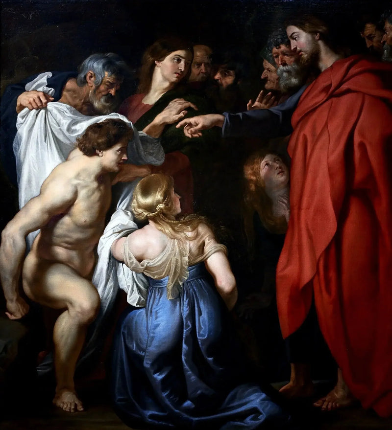 The Resurrection of Lazarus - Peter Paul Rubens