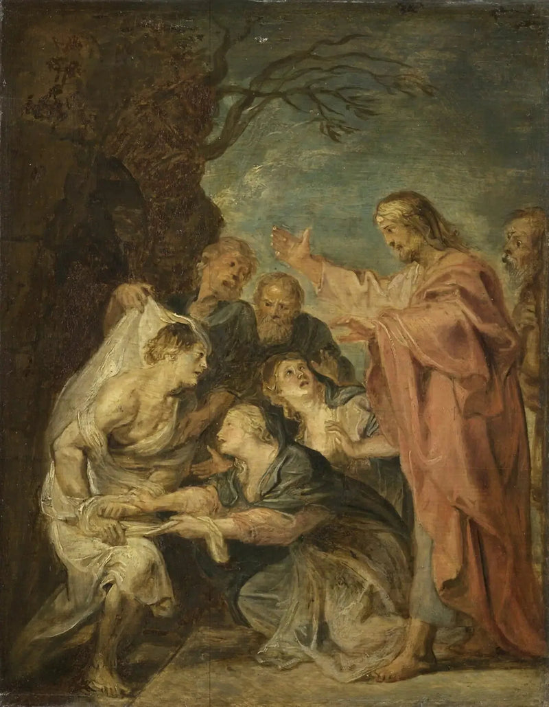The Resurrection of Lazarus - Peter Paul Rubens