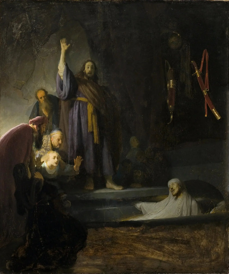 The Resurrection of Lazarus - Rembrandt