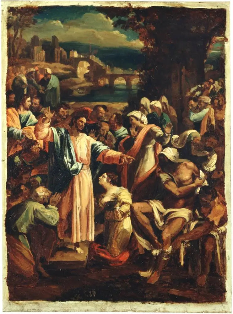 The Resurrection of Lazarus - Théodore Géricault