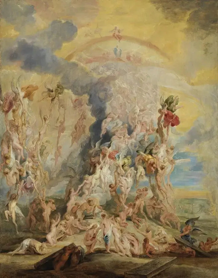 The Resurrection of the Blessed - Peter Paul Rubens