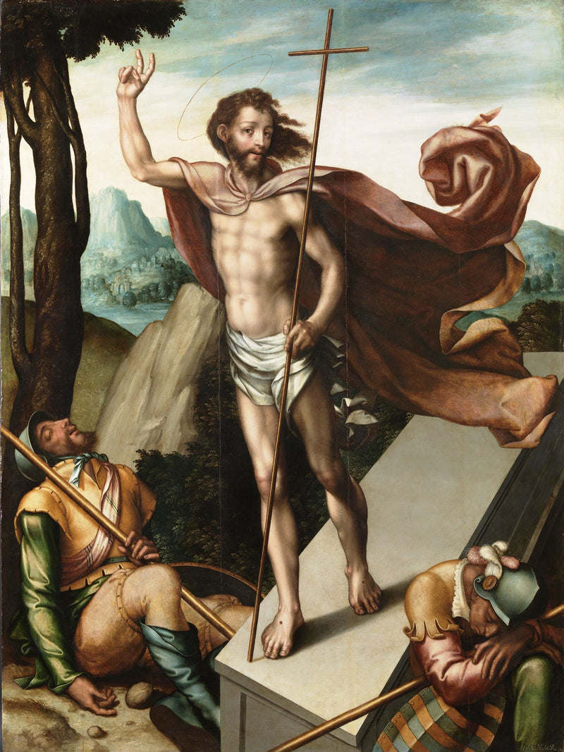 The Resurrection of Christ - Luis de Morales