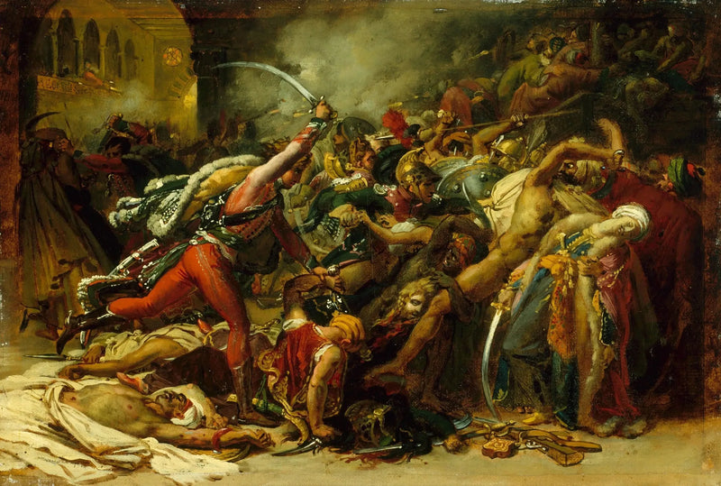 The Cairo Revolt - Anne-Louis Girodet