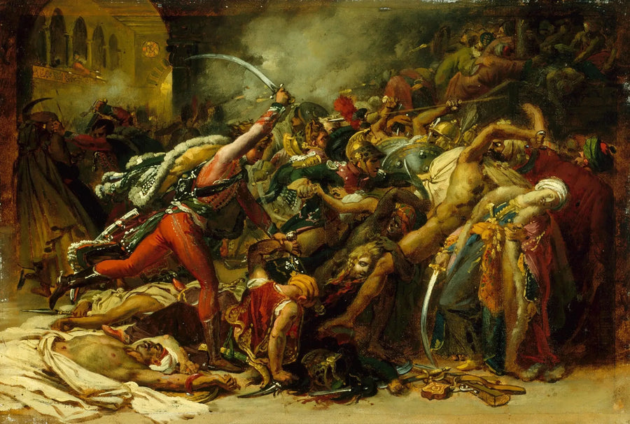 The Cairo Revolt - Anne-Louis Girodet