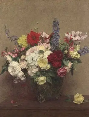The Pink Richness of June - Henri Fantin-Latour