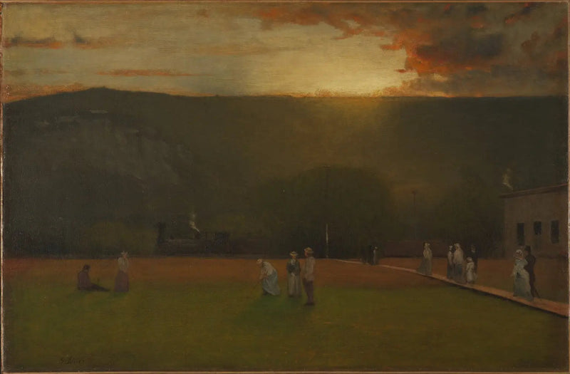 The Rigor of the Game, Kearsarge Hall, North Conway, New Hampshire - George Inness