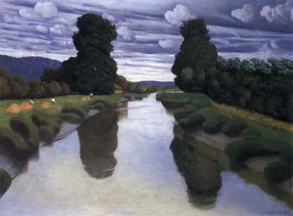 The Risle near Berville - Félix Vallotton