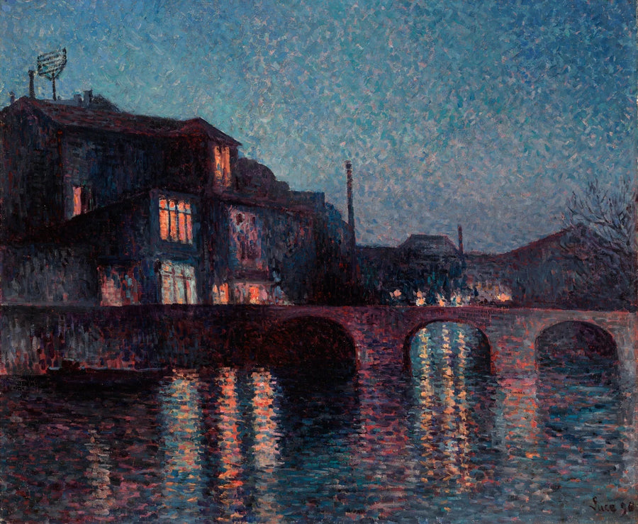 The Sambre River in Charleroi - Maximilien Luce