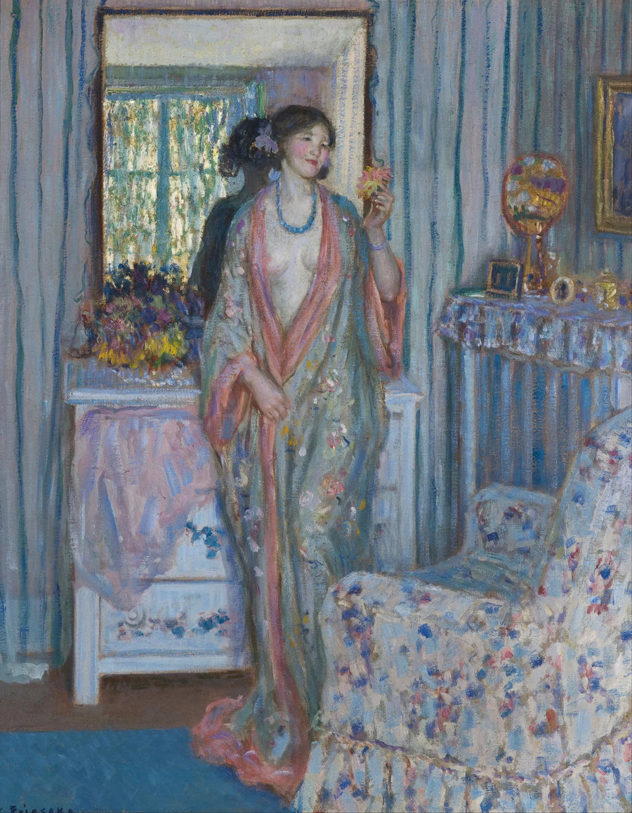 The Dress - Frederick Carl Frieseke