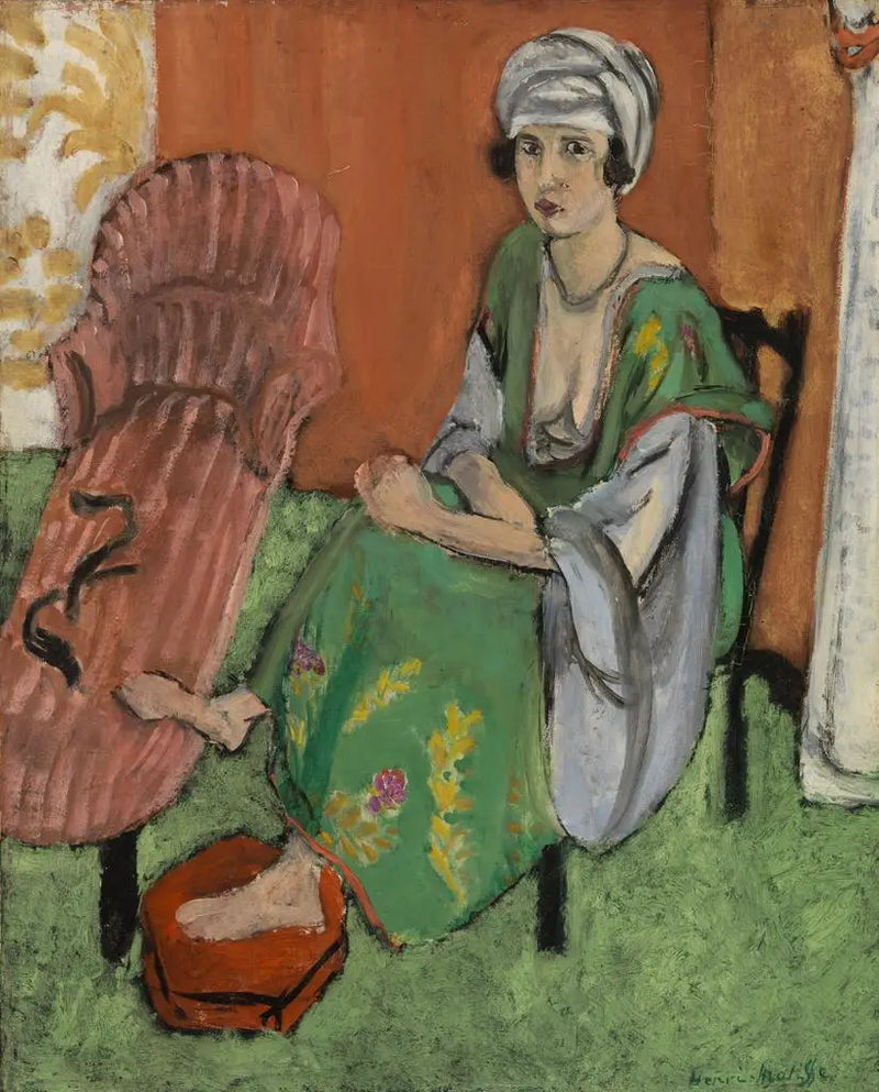 The Green Dress - Henri Matisse
