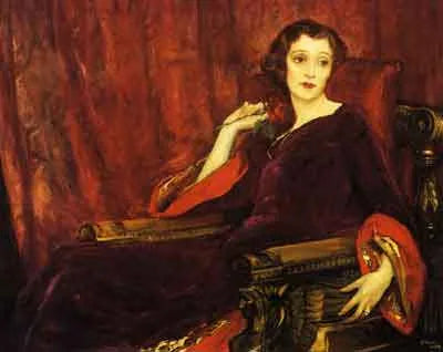 The Red Rose - John Lavery