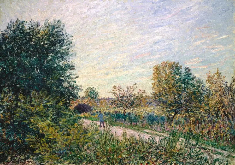 The Road - Alfred Sisley
