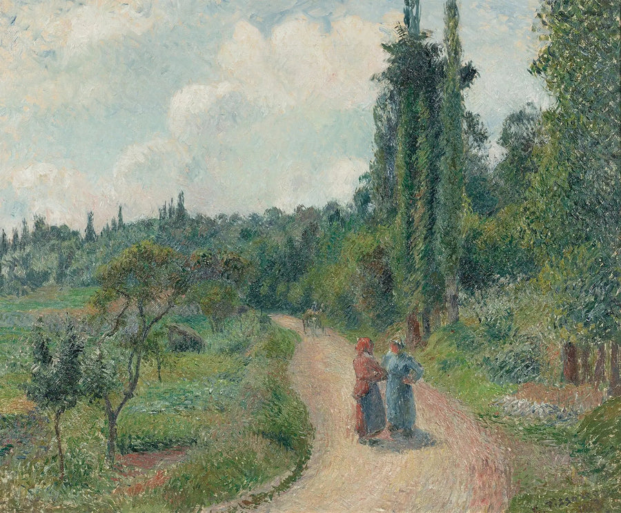The Road to Osny - Camille Pissarro