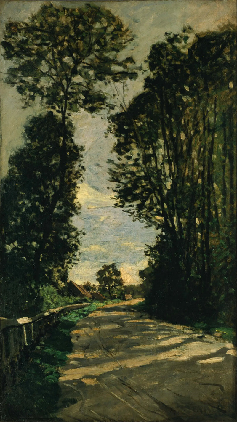 The Road to the Saint-Siméon Farm - Claude Monet