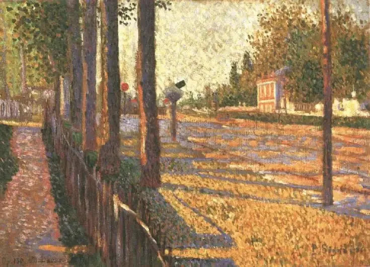 The Road to Pontoise - Paul Signac