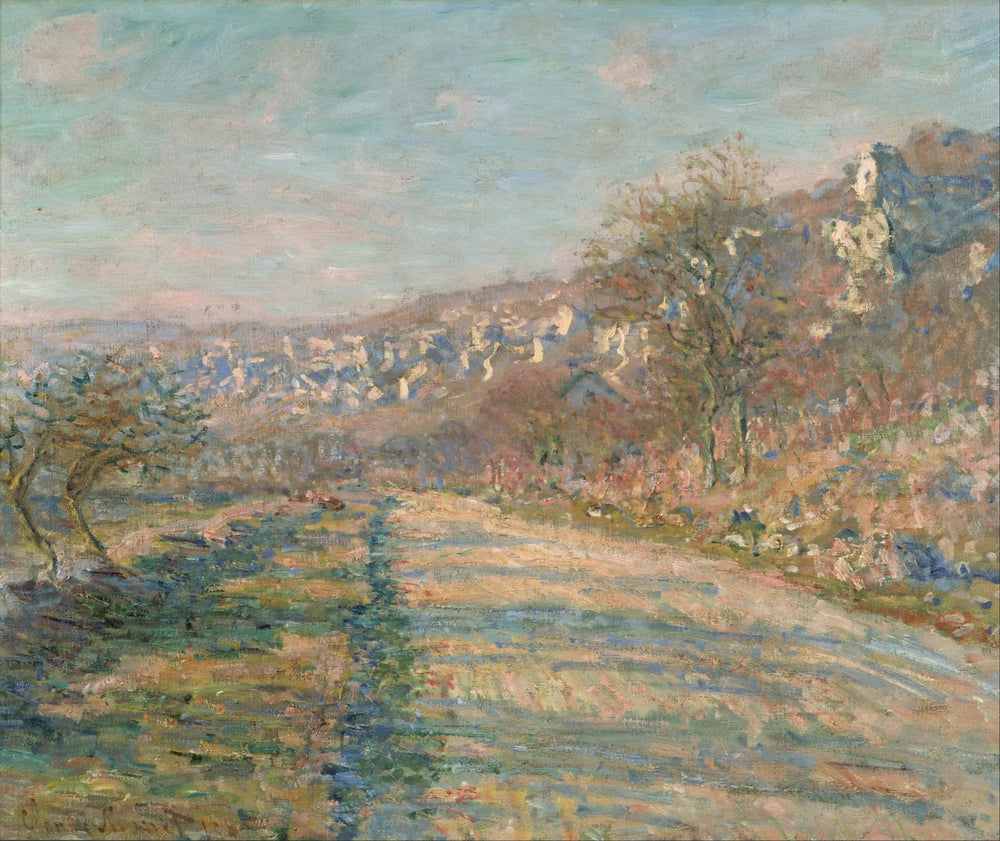 La Route de La Roche-Guyon - Claude Monet image 1 reproduction réalisée par Alpha Reproduction