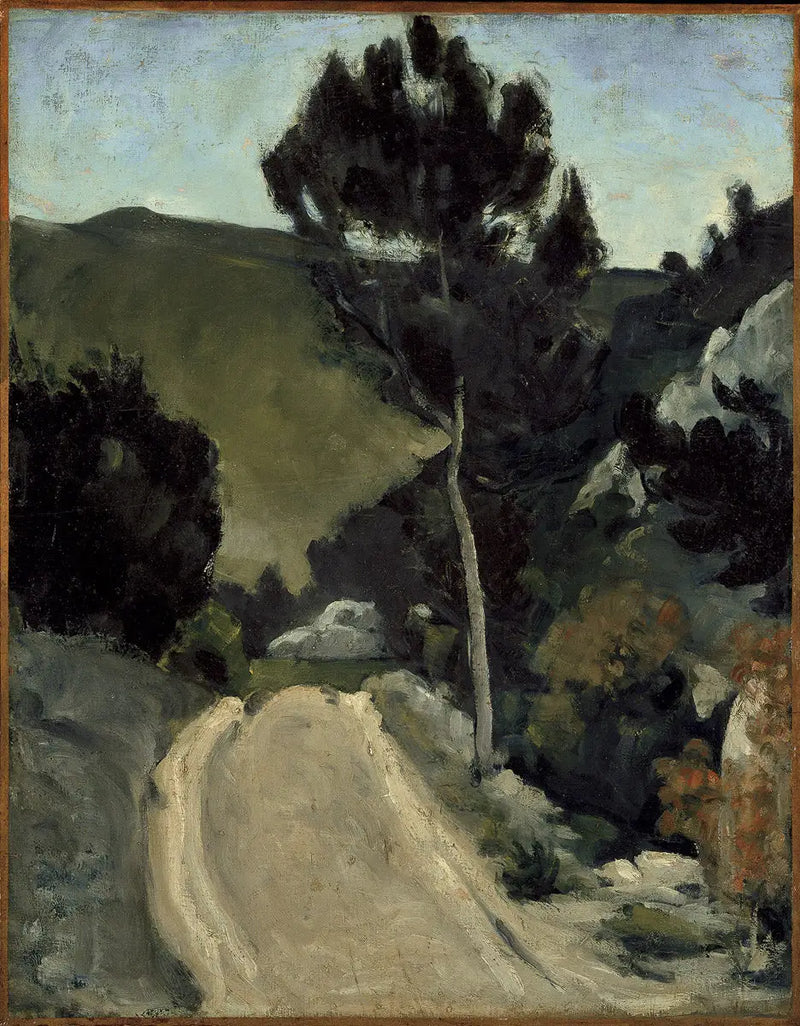 The Turning Road in Provence - Paul Cézanne