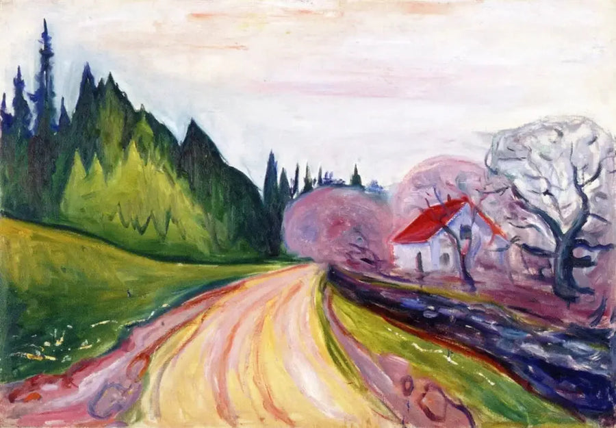 The Road to Borre - Edvard Munch