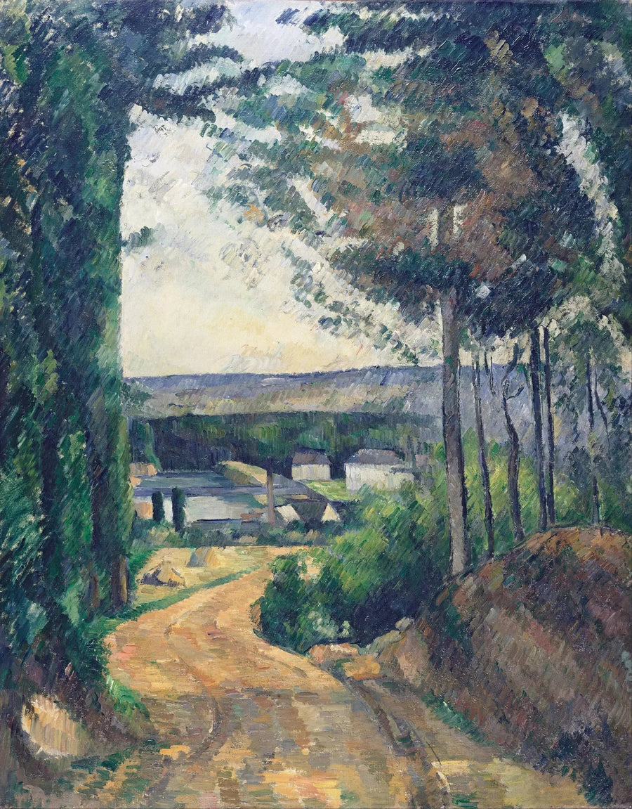 The Road to the Pond - Paul Cézanne
