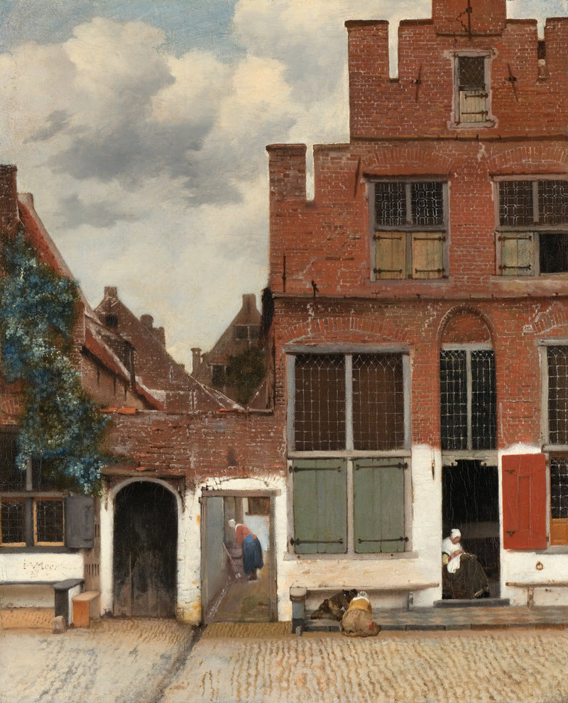 The Alley - Johannes Vermeer