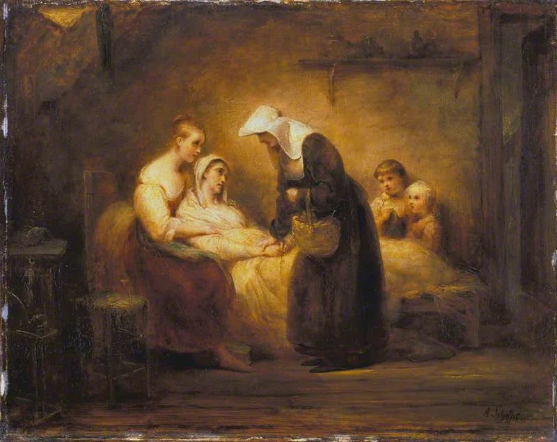 The Sister of Mercy - Ary Scheffer