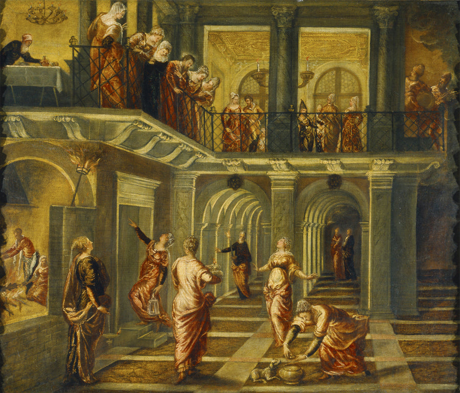 The Wise and the Foolish Virgins - Jacopo Tintoretto