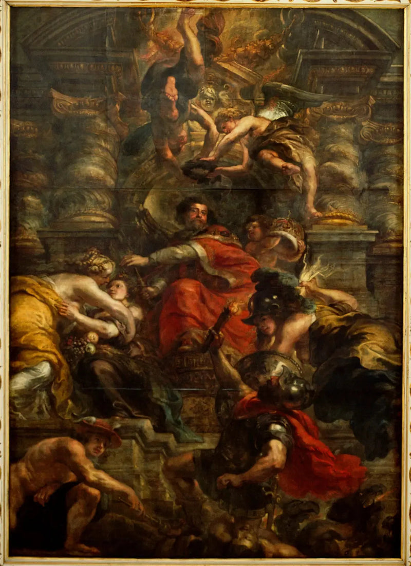 The Wise Rule of Jacques I - Peter Paul Rubens