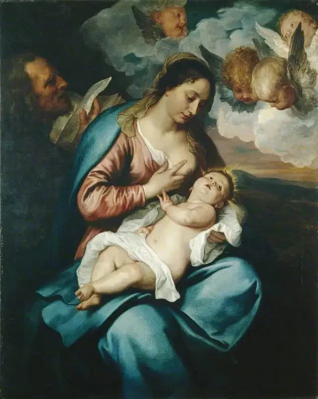 The Holy Family - Antoine van Dyck