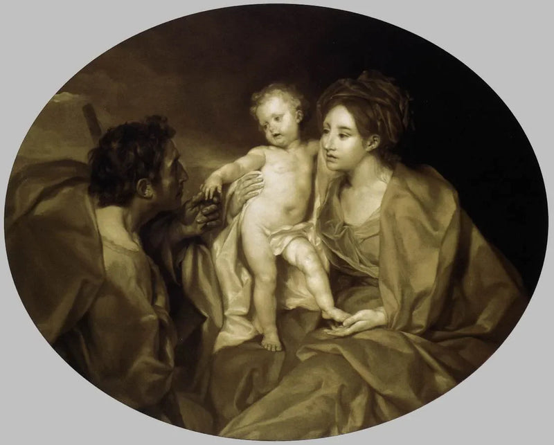 The Holy Family - Anton Raphael Mengs