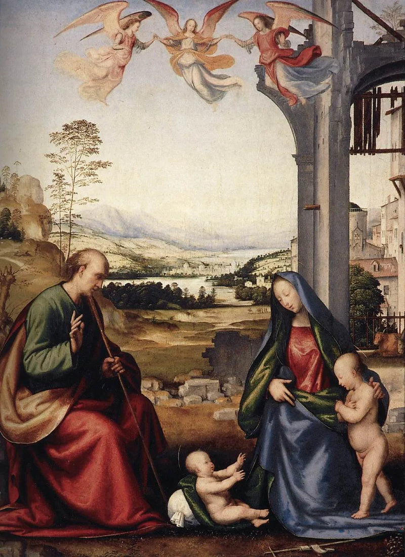 The Holy Family with the Child Saint John the Baptist - Fra Bartolomeo
