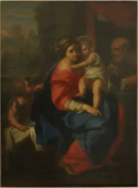 The Holy Family with Saint John - Raphael Sanzio
