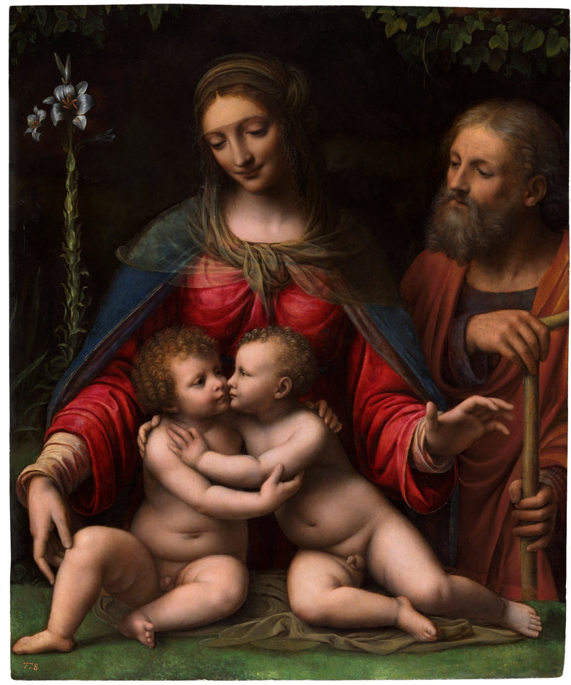 The Holy Family - Bernardino Luini