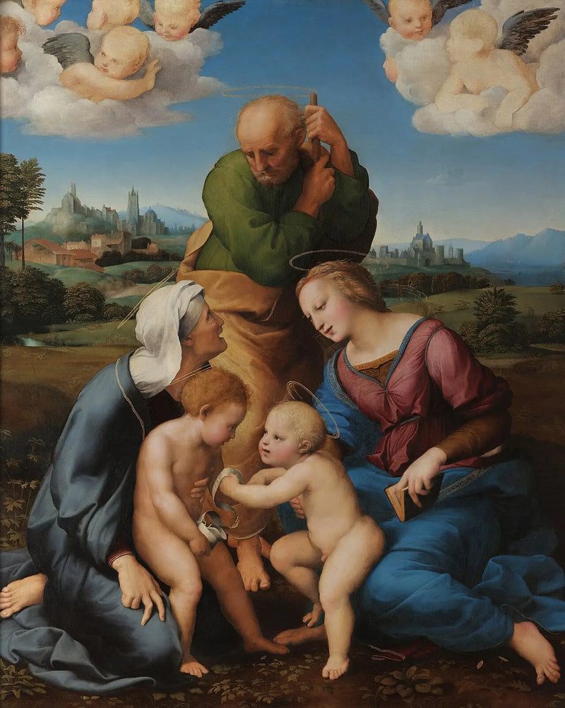 The Holy Family Canigiani - Raphael Sanzio