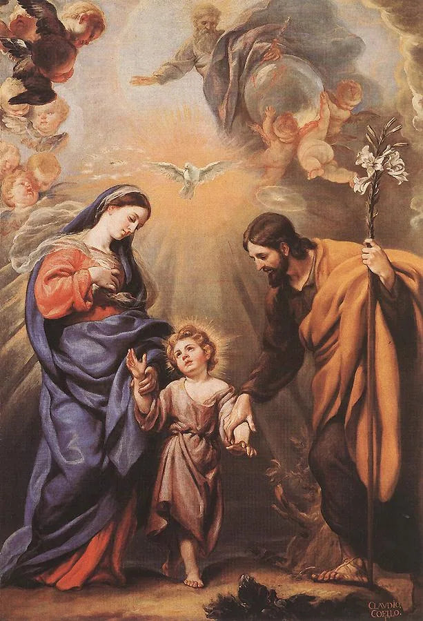 The Holy Family - Claudio Coello